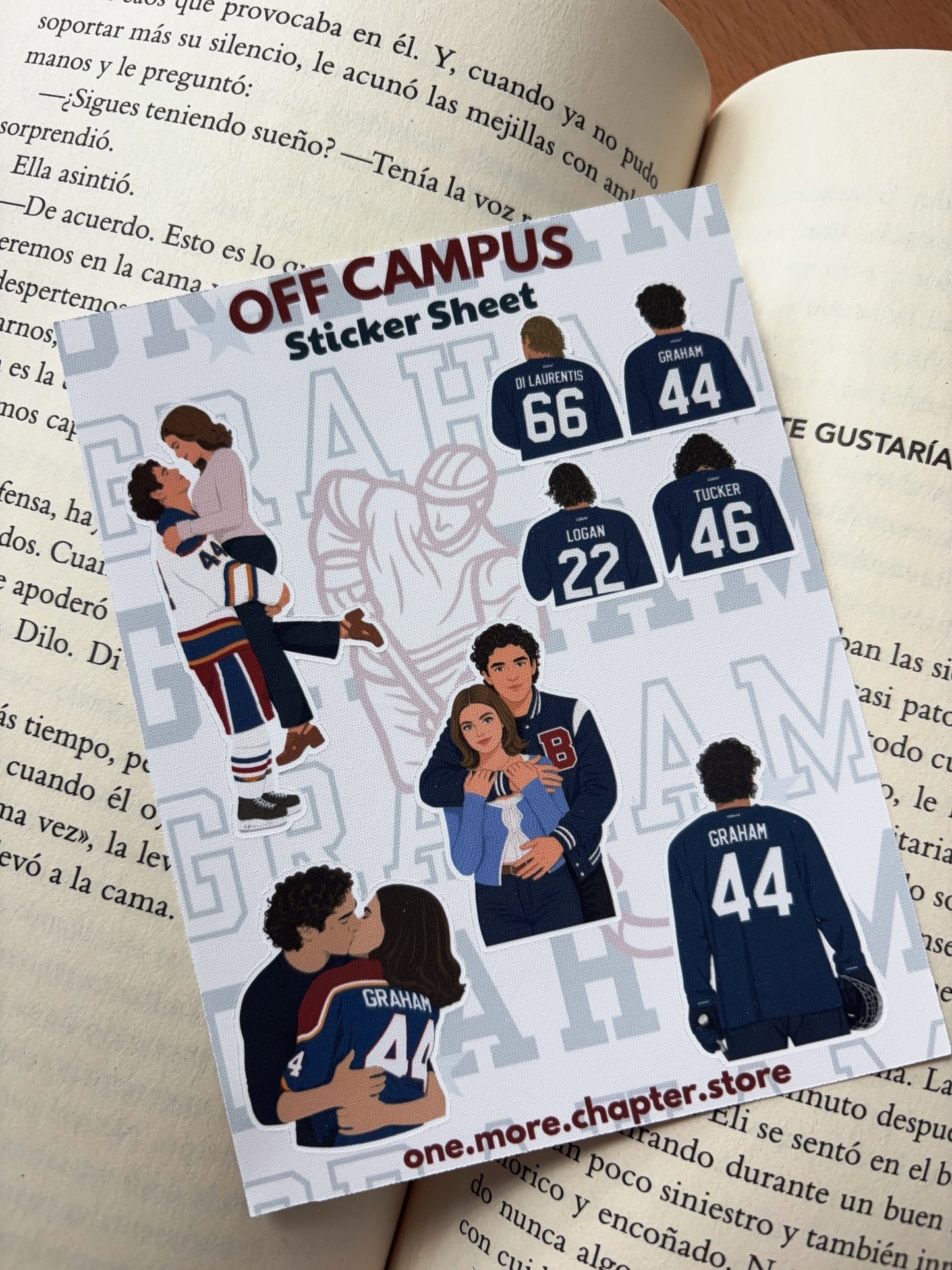 Graham & Hannah Sticker Sheet