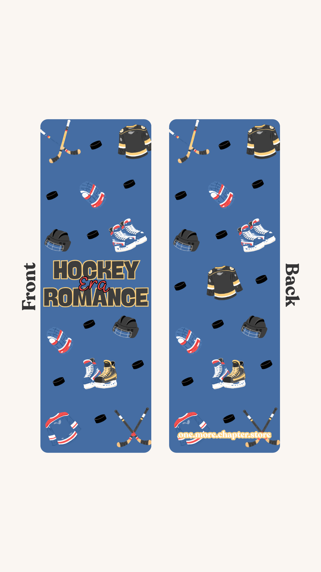 Hockey Romance Era Bookmark