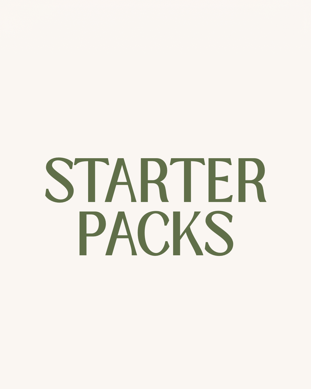 Starter Packs