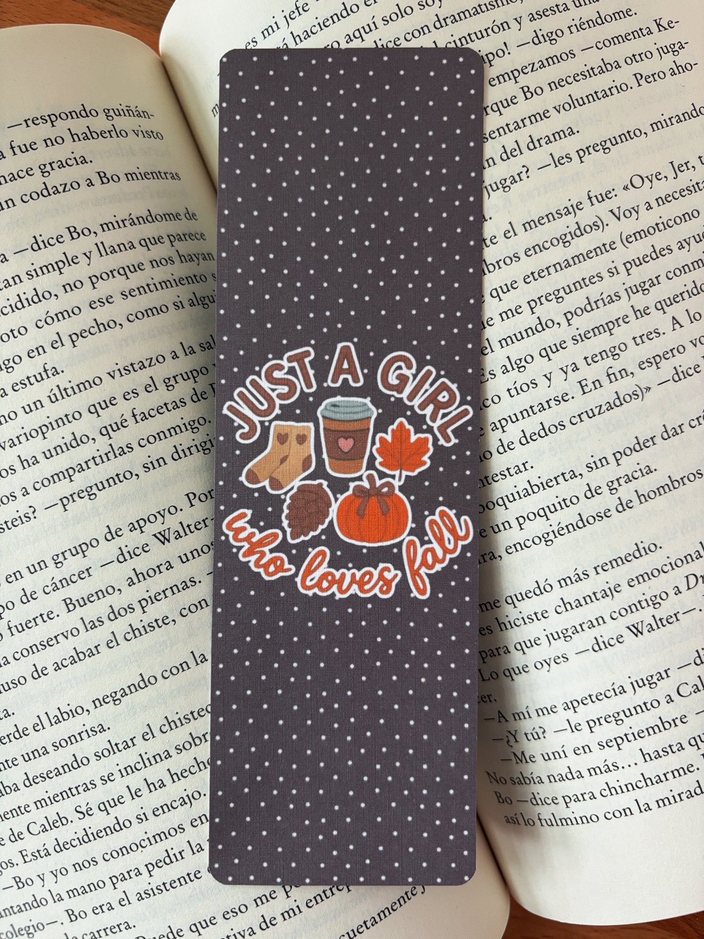 The Autumn Girl Bookmark