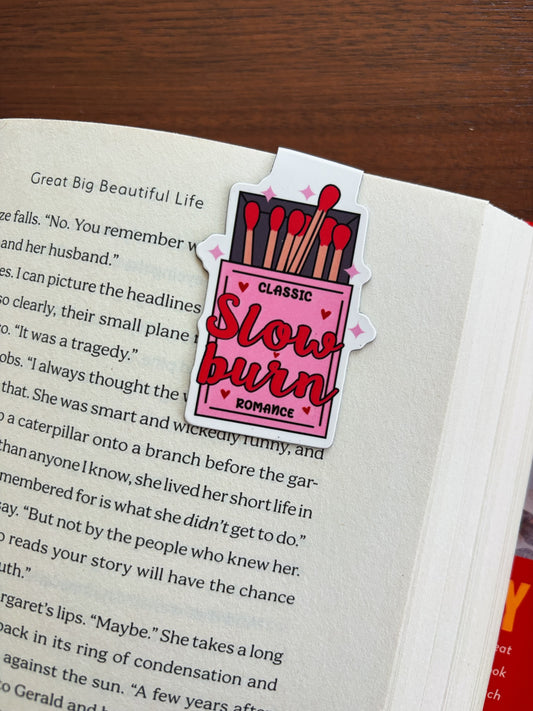 Slow Burn Magnetic Bookmark
