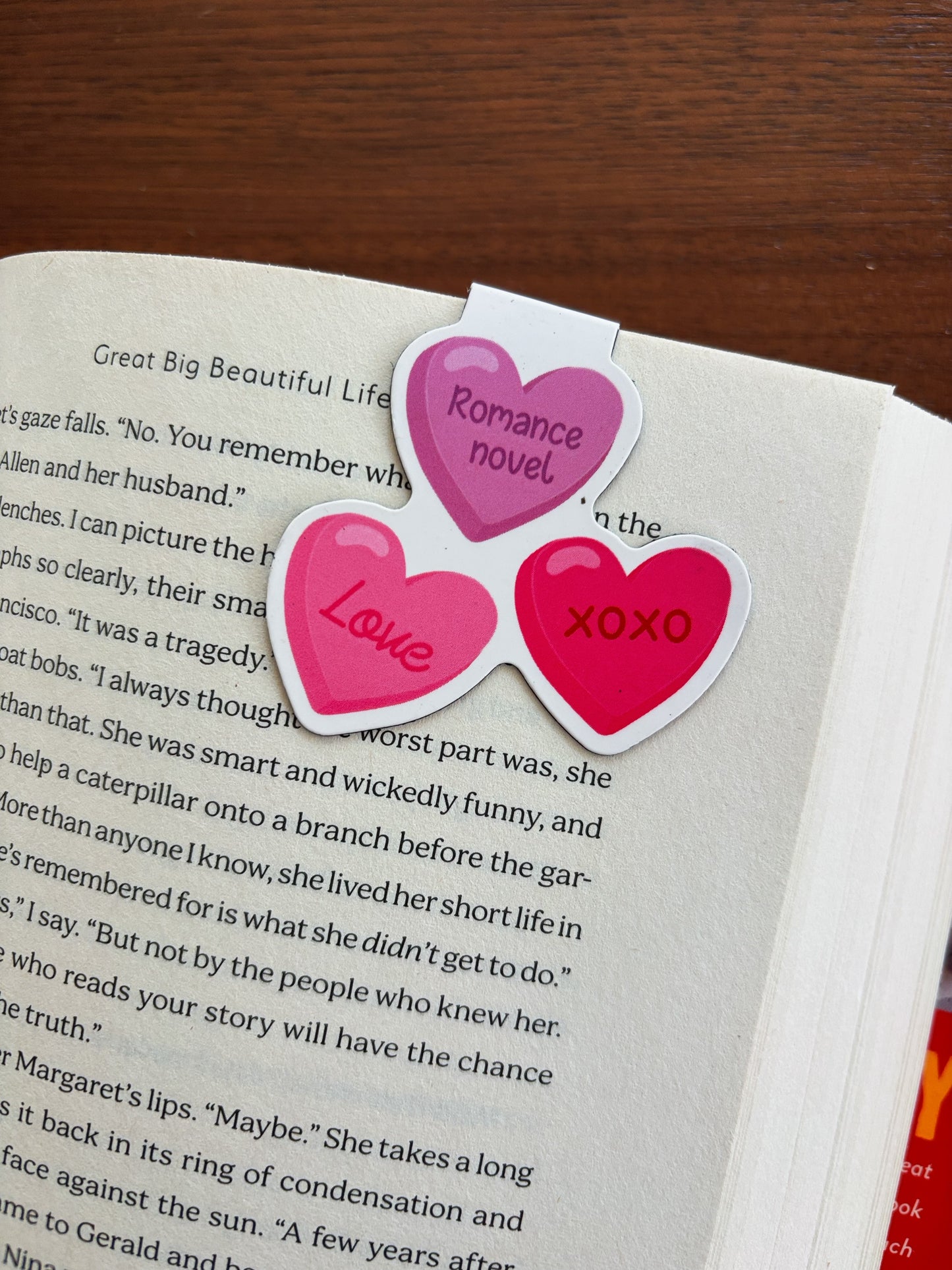 XOXO Magnetic Bookmark