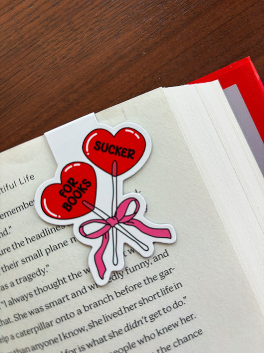 For Books Sucker Magnetic Bookmark