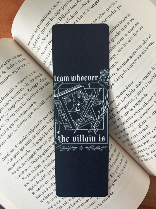 Team Villain Bookmark