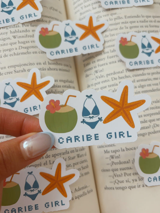 Caribe Girl Sticker