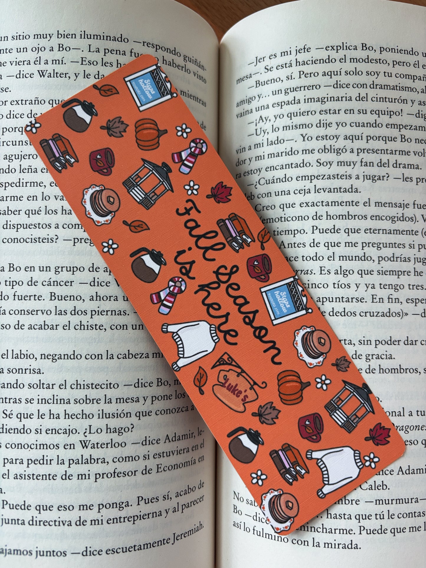 Fall Season Is Here Bookmark