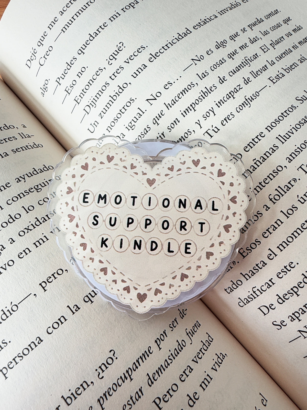 Emotional Support Kindle Magnetic Grip