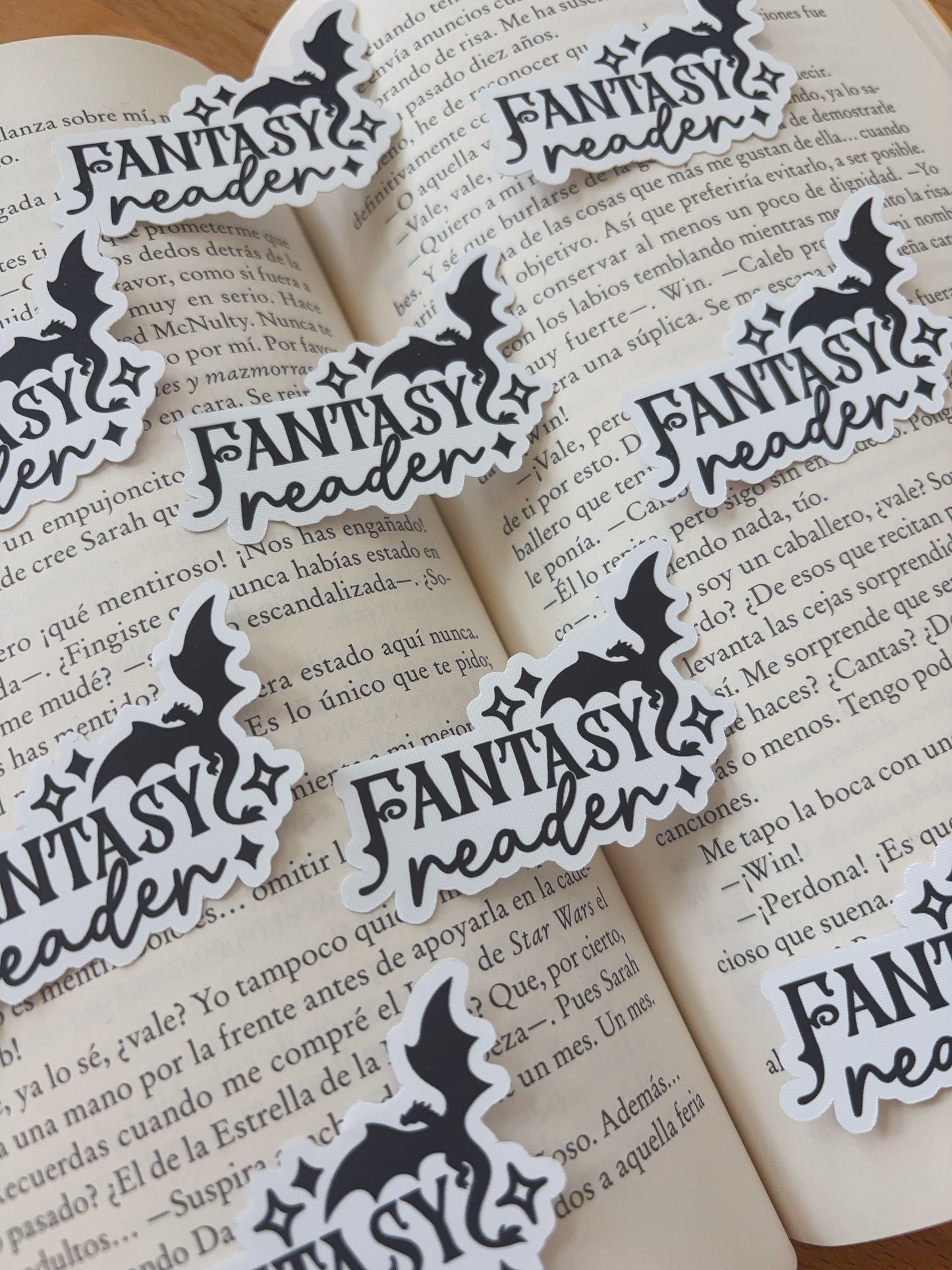 Fantasy Reader Sticker