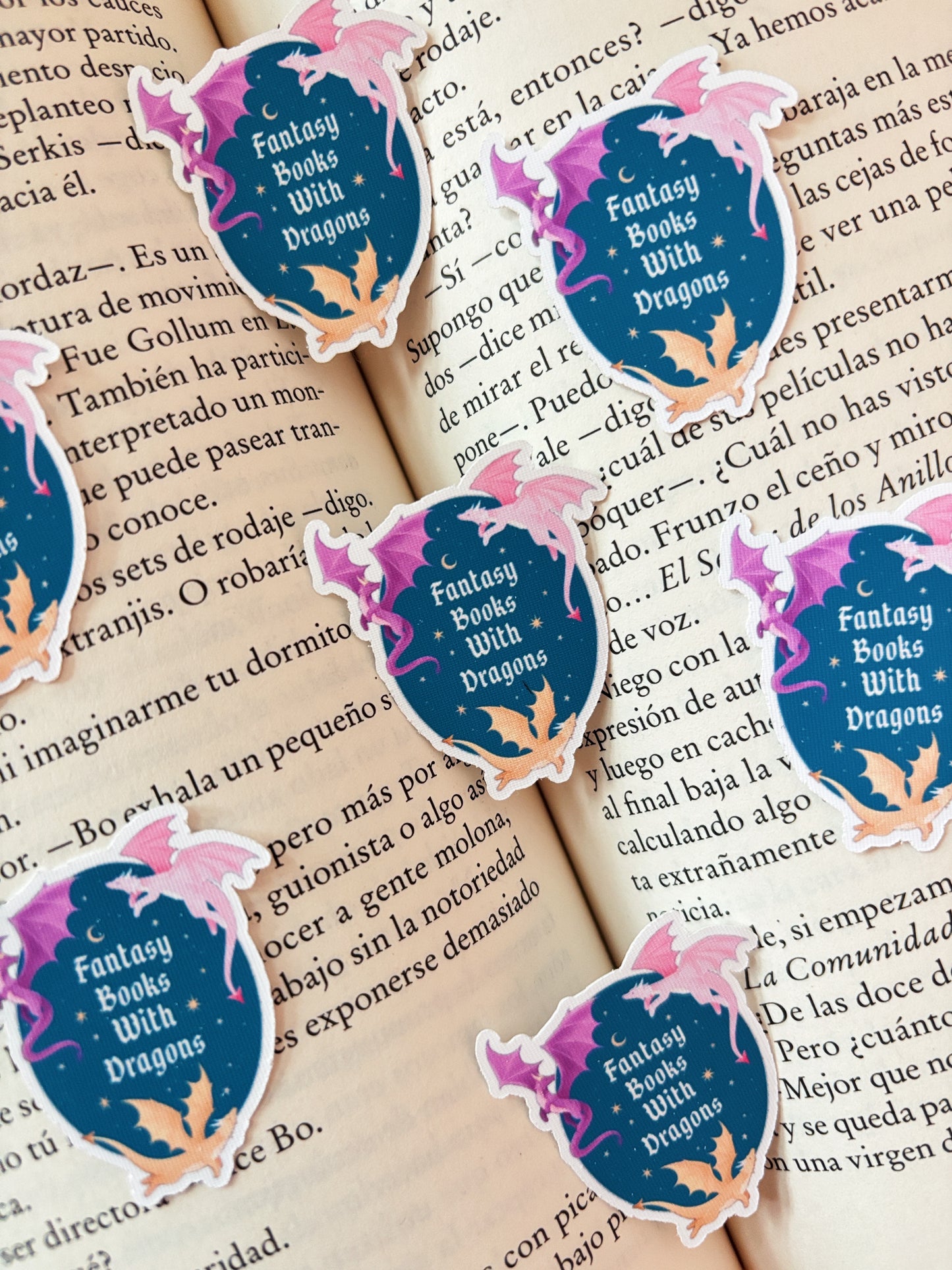 Fantasy Books Sticker