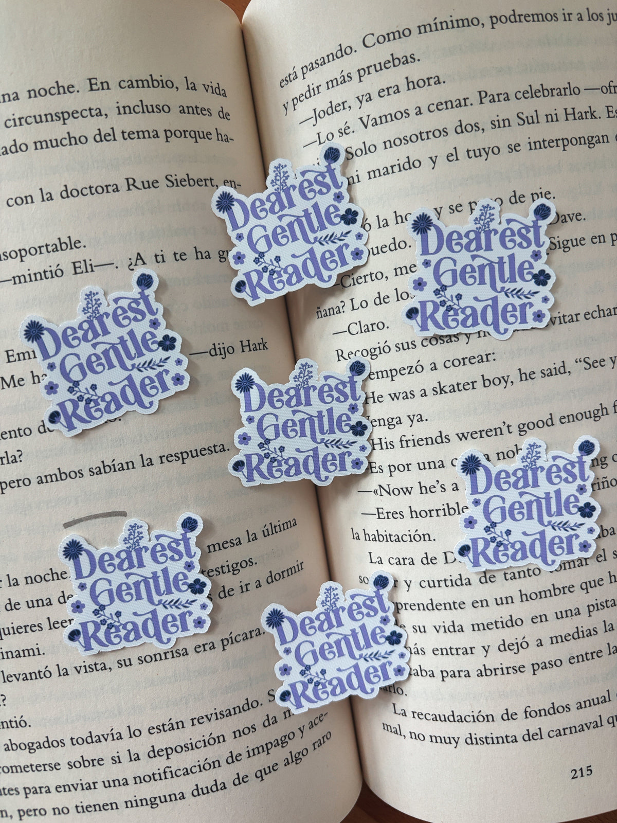Dearest gentle reader Sticker