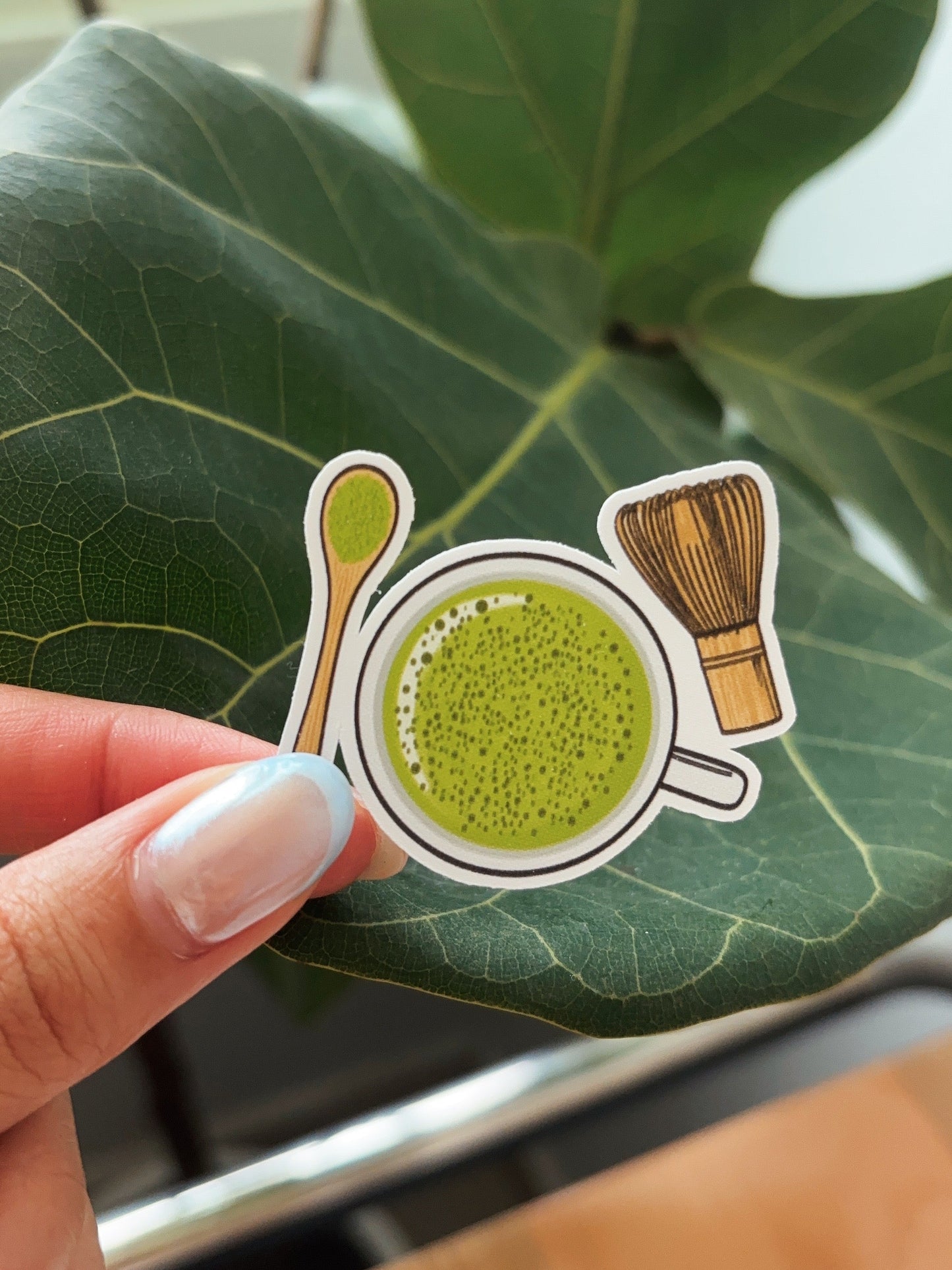 Matcha Essentials Sticker