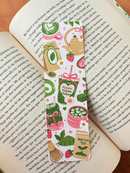 Matcha lover bookmark