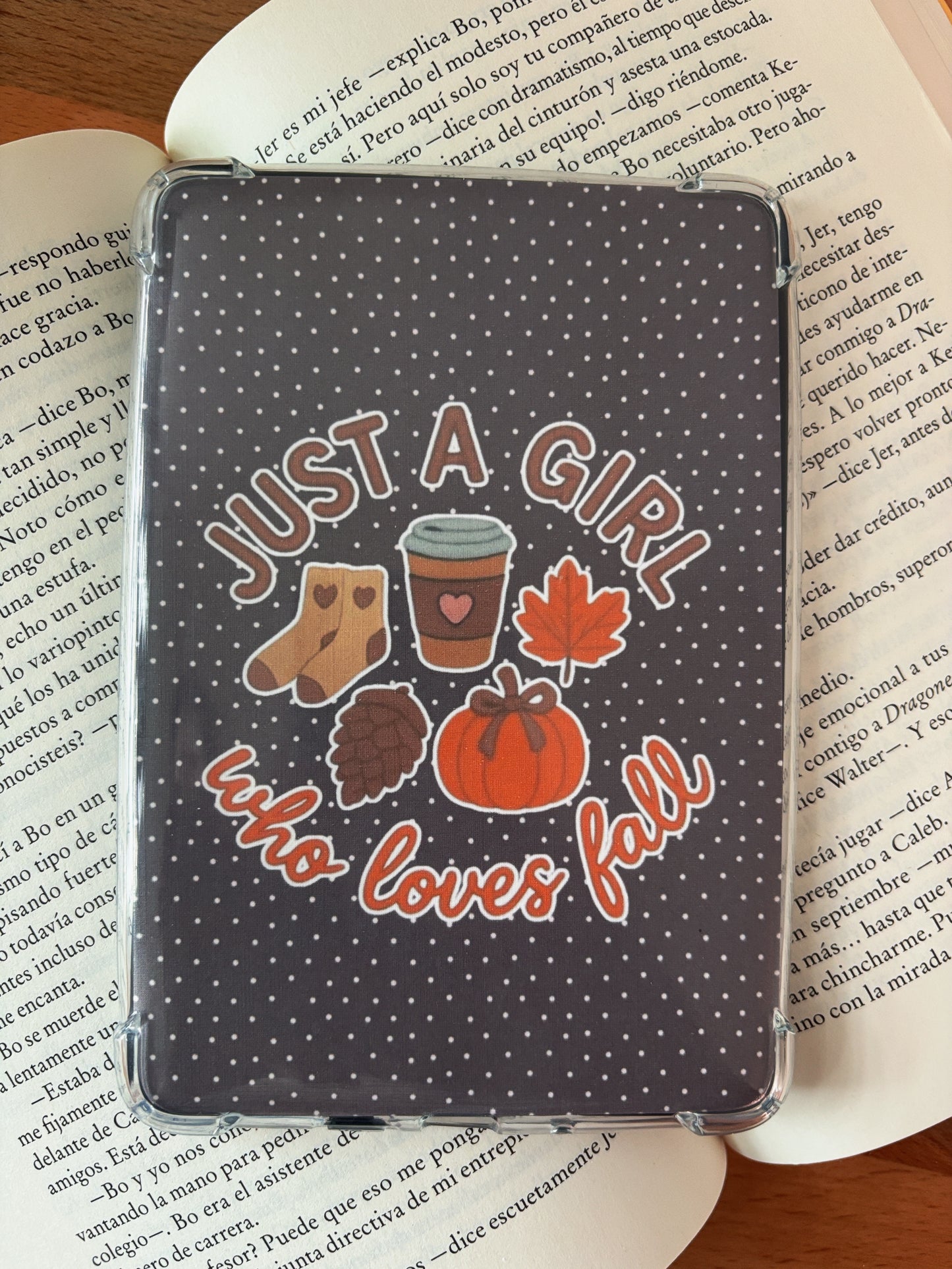 The Autumn Girl Kindle Insert