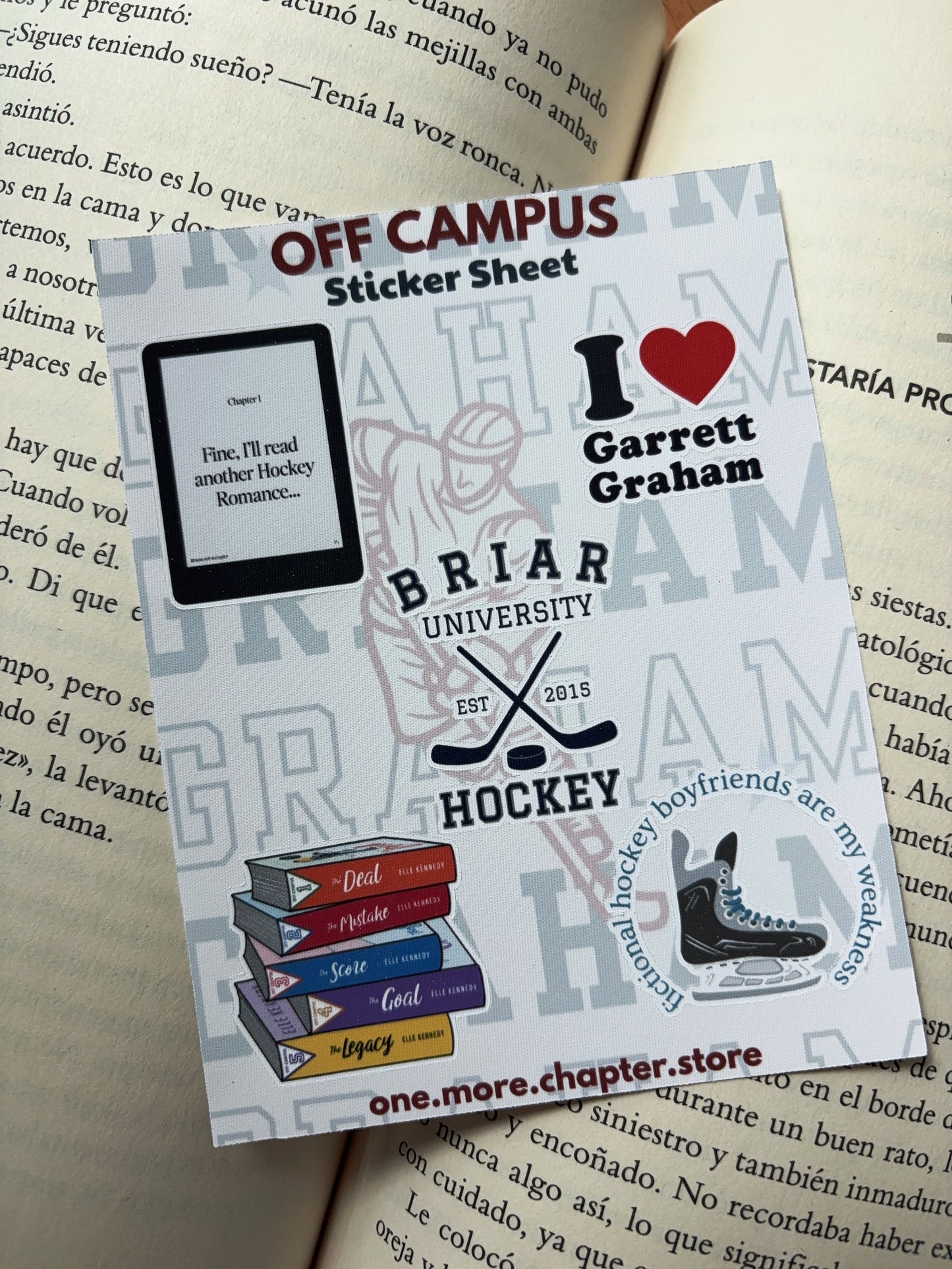 Off Campus Sticker Sheet