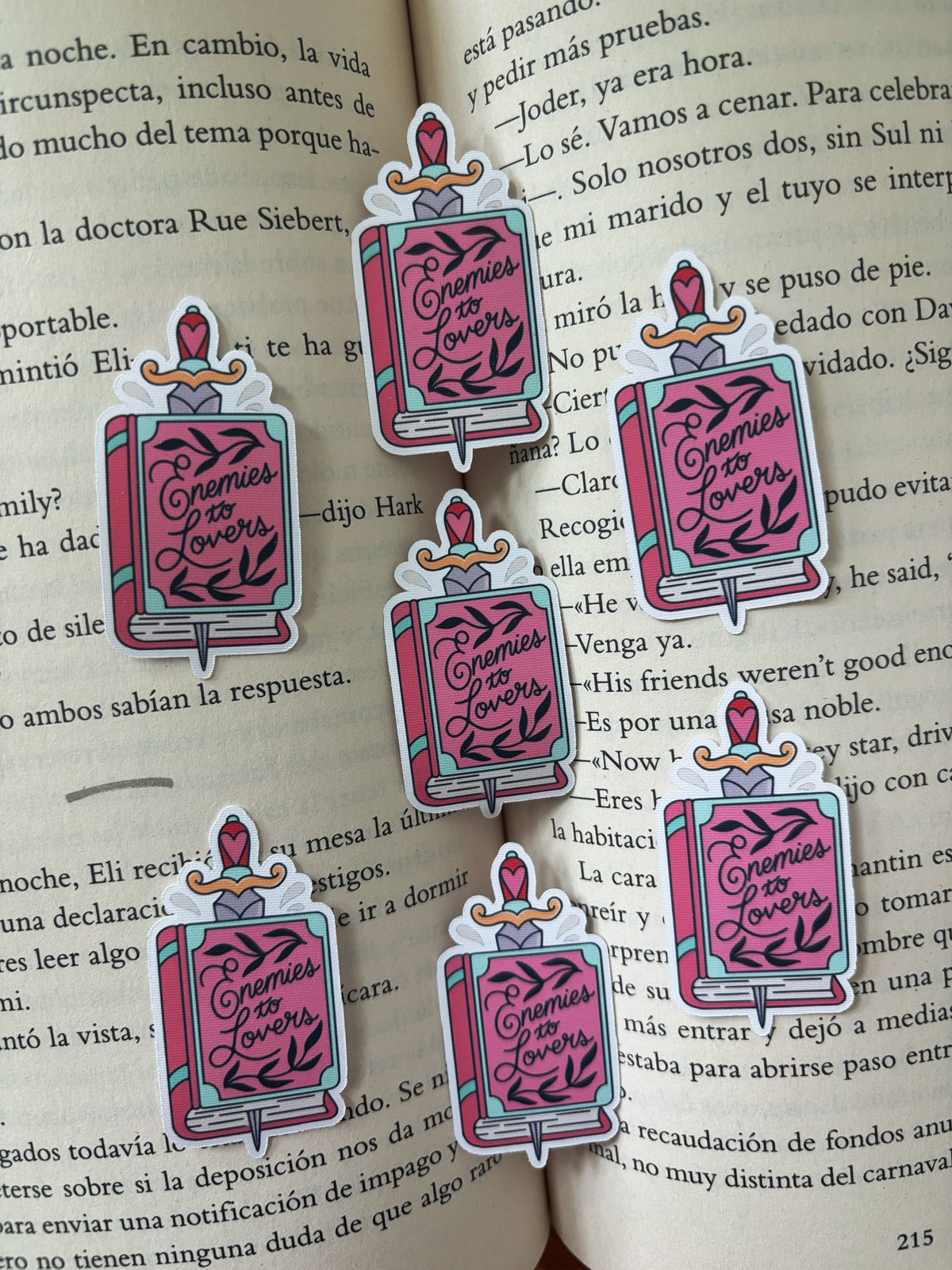 Enemies to lovers Sticker
