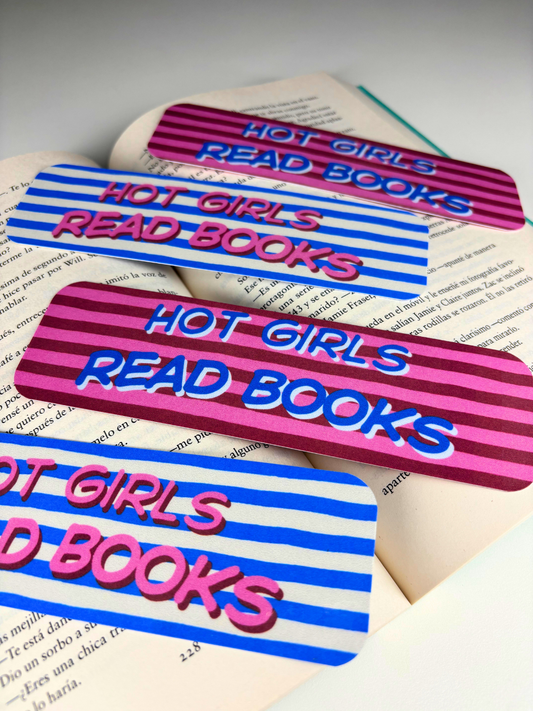 Hot Girls Read Books Bookmark