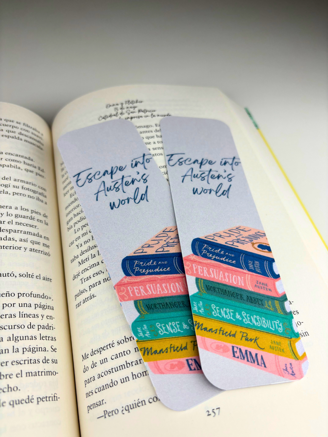 Austens World Bookmark