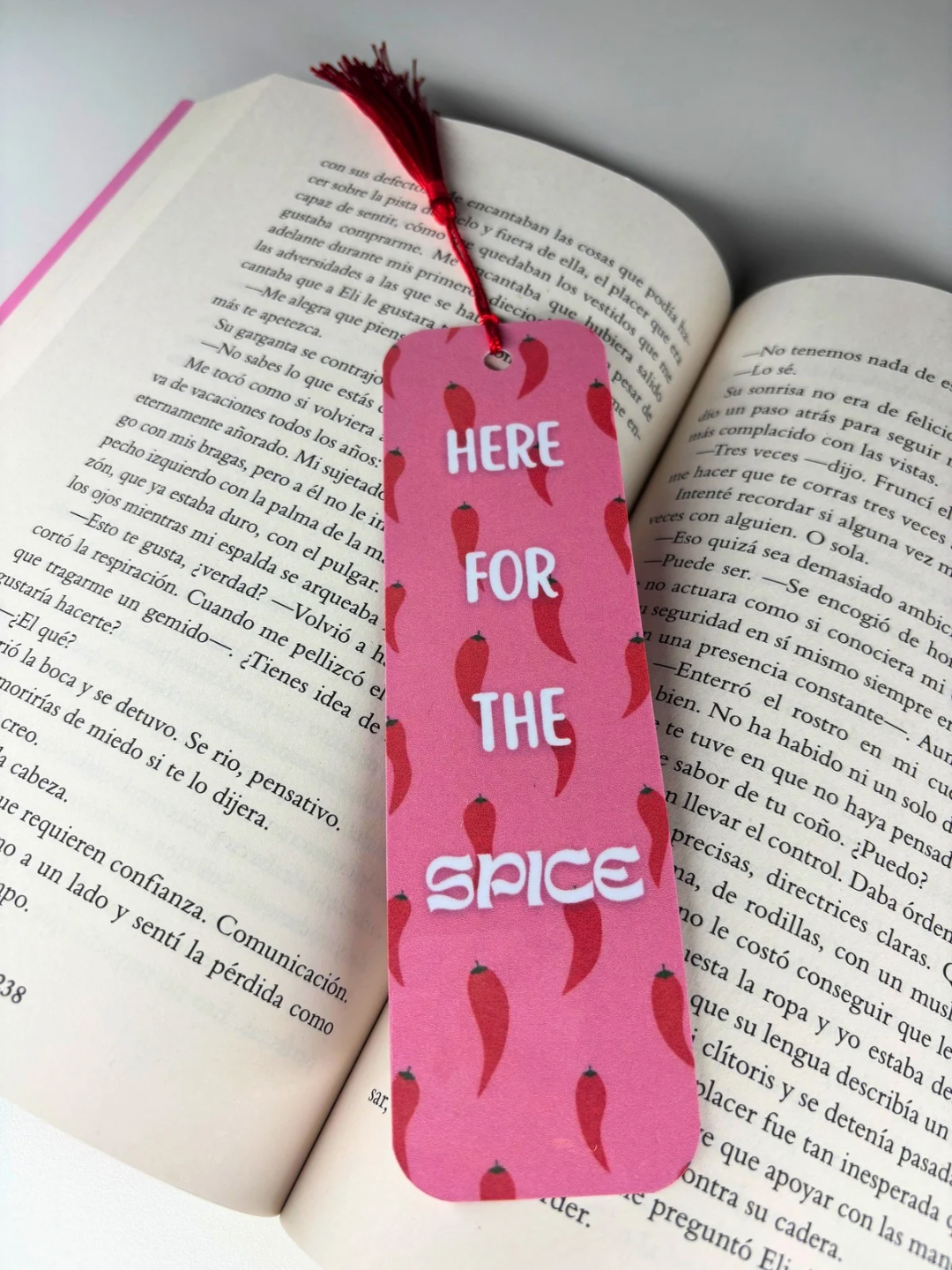 Here for the spice Bookmark