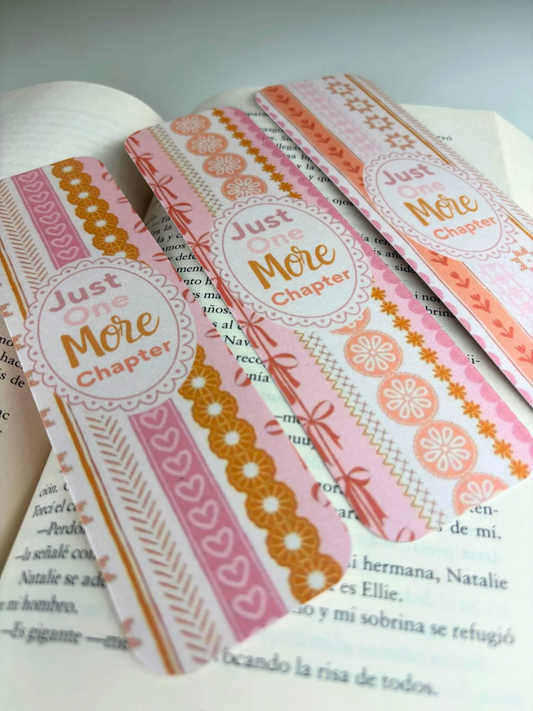 Just One More Chapter Bookmark