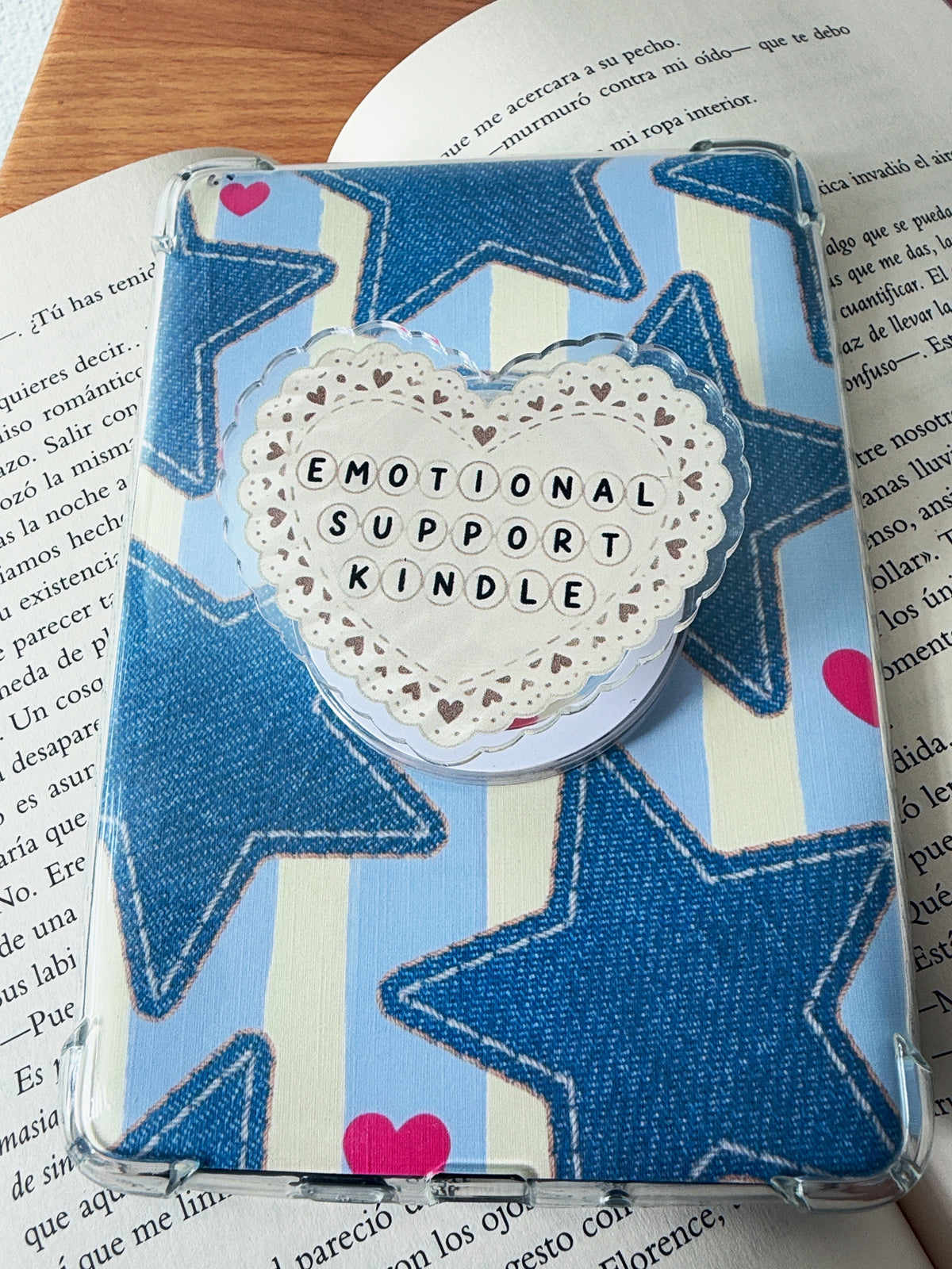 Emotional Support Kindle Magnetic Grip