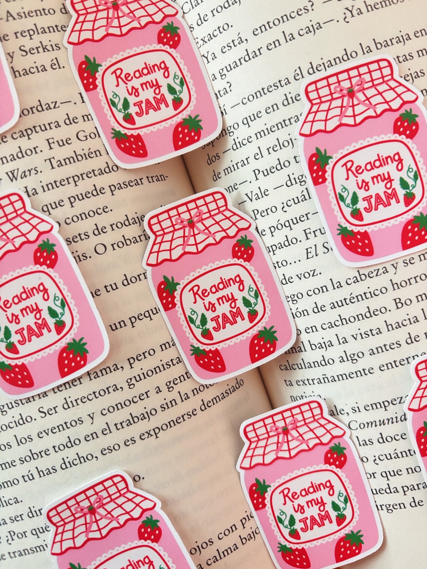 Reading is my Jam Sticker