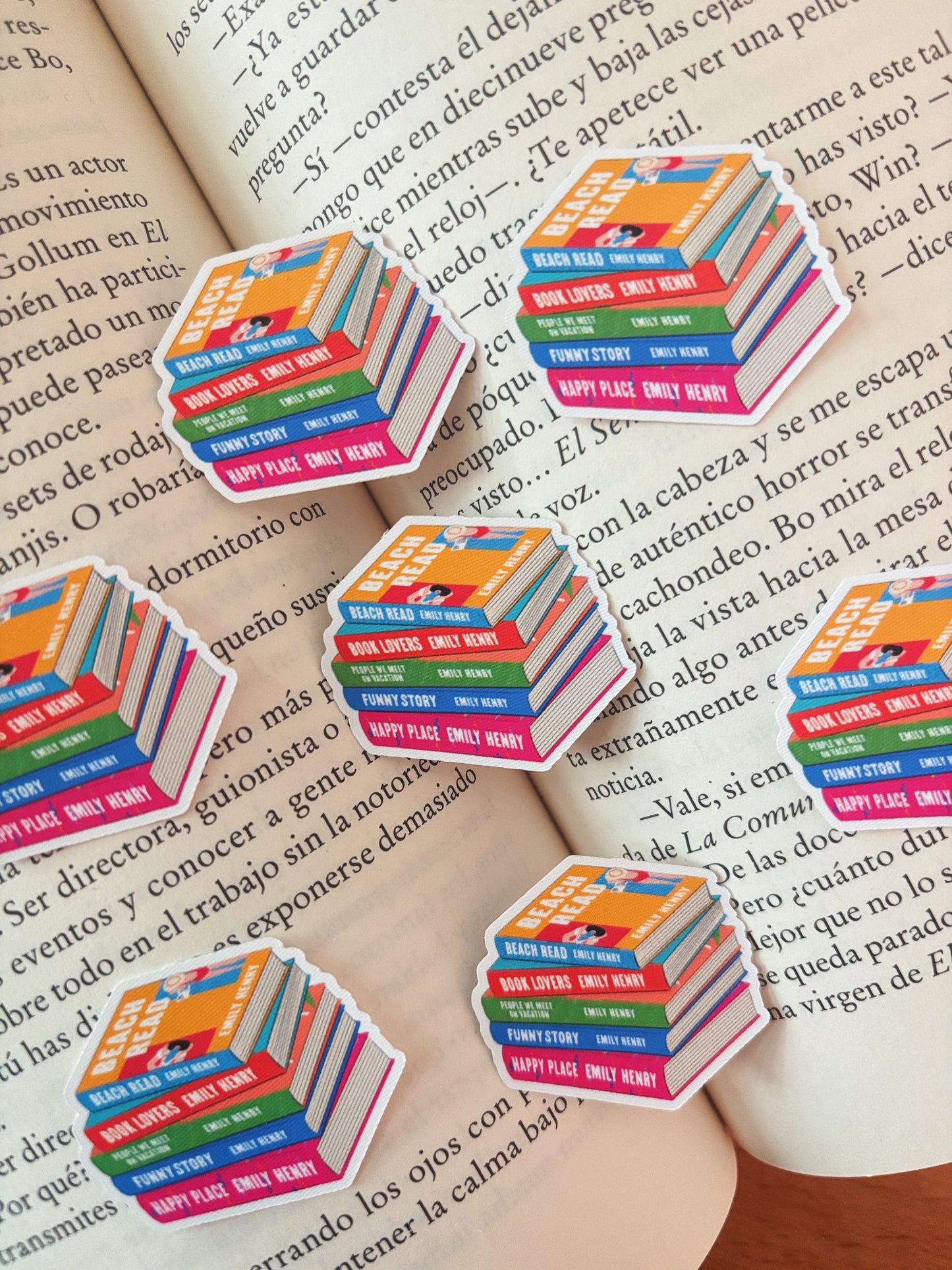 Emily Henry Books Sticker
