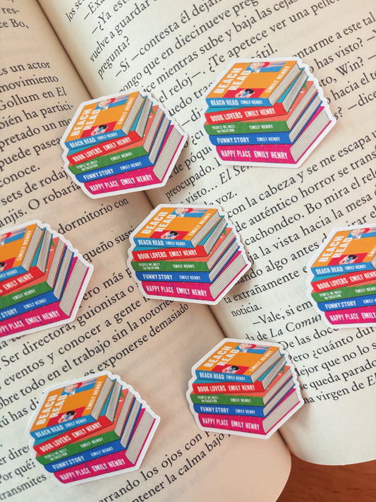 Emily Henry Books Sticker