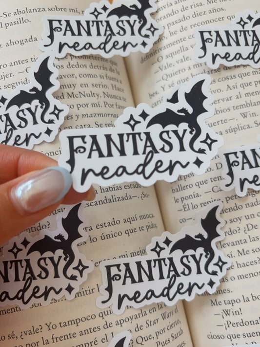 Fantasy Reader Sticker