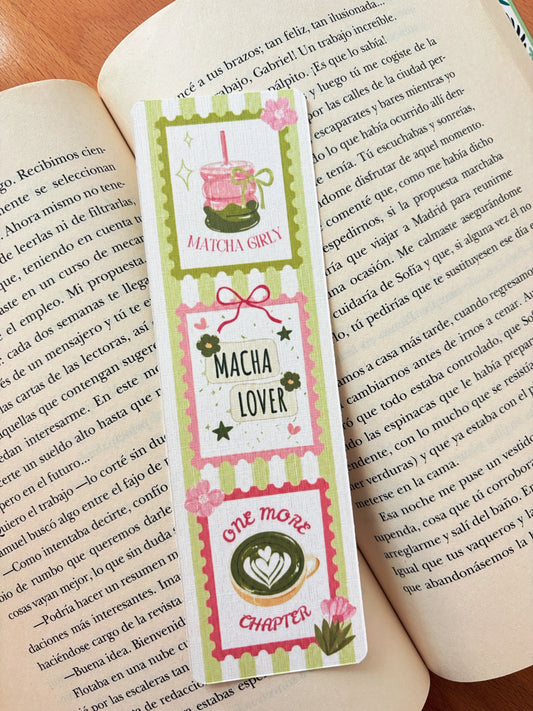 Matcha Girly Bookmark