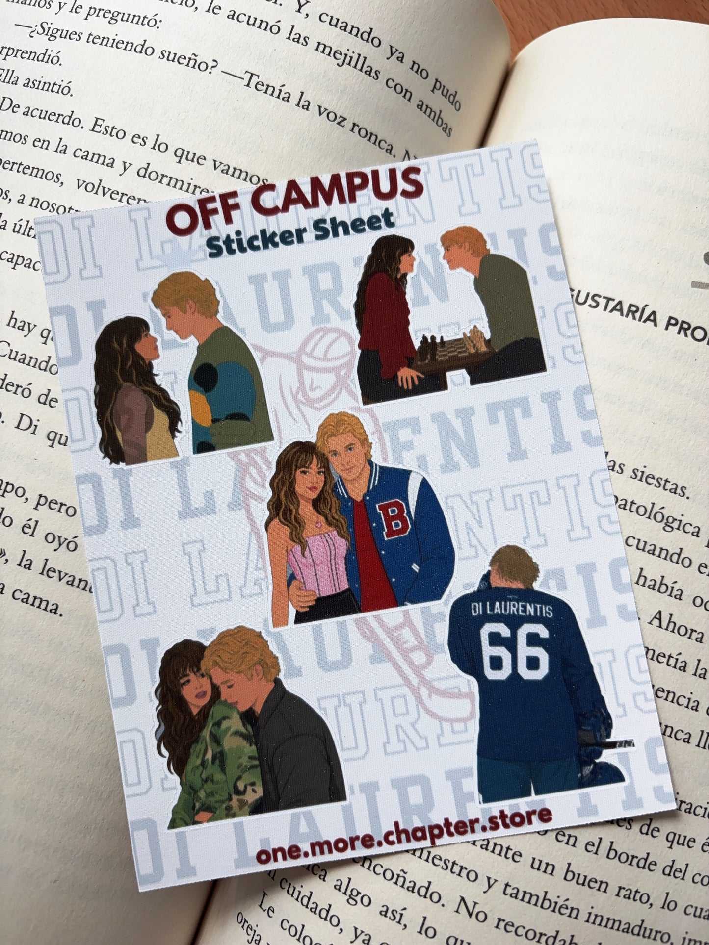 Allie & Dean Sticker Sheet