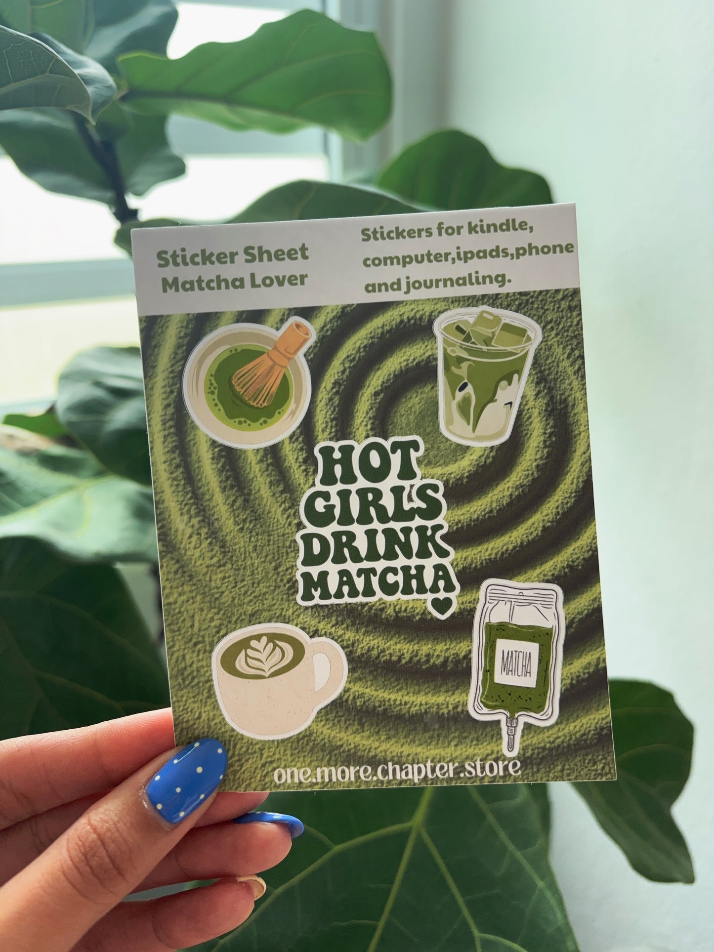 Matcha Lover Sticker Sheet
