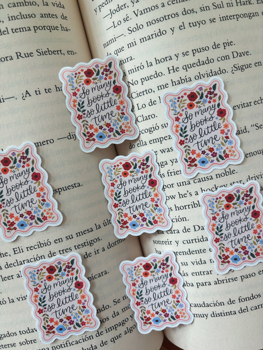 So many book Sticker