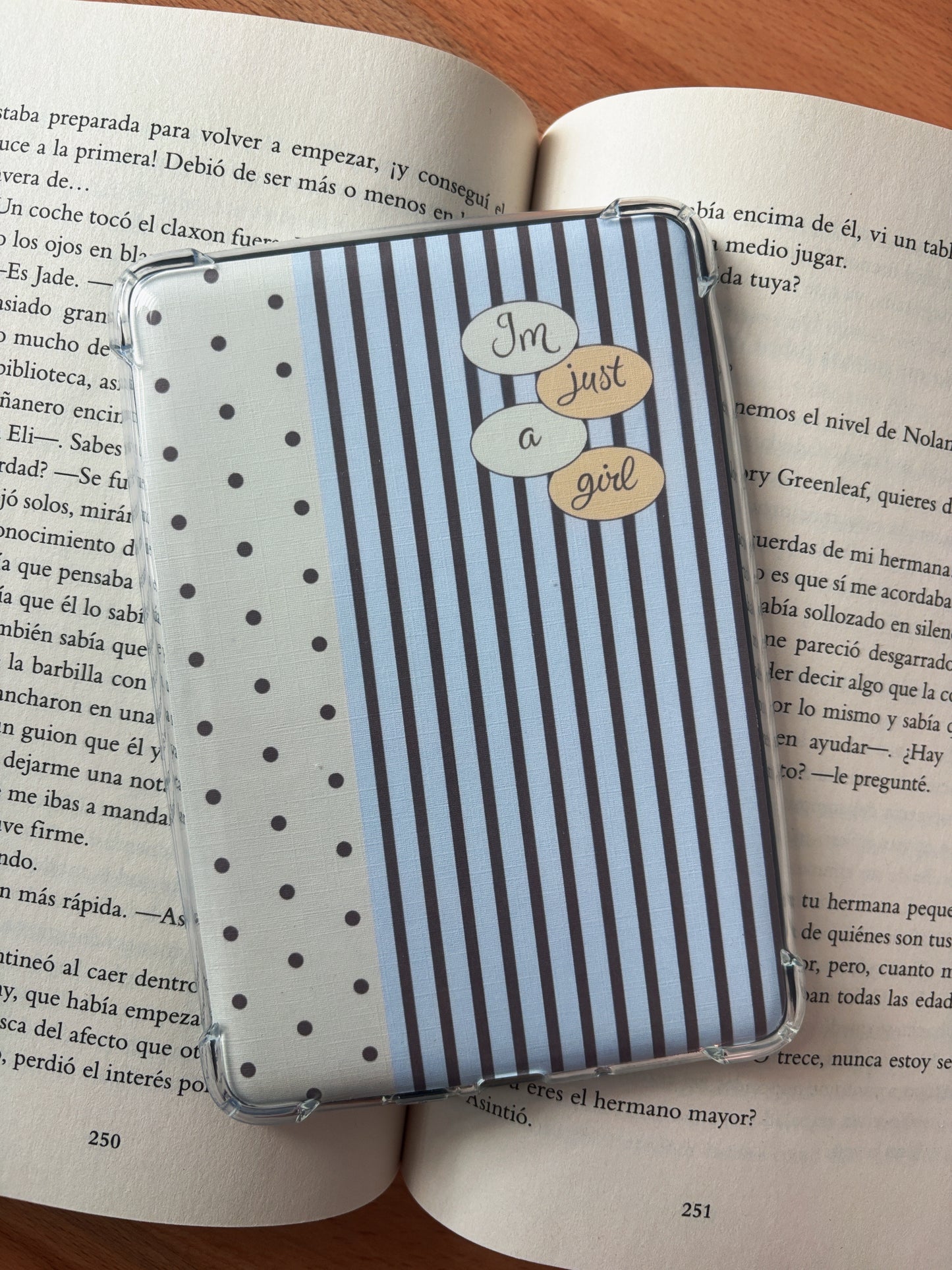 Just a Girl Kindle Insert