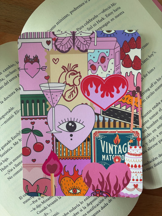 Burning Hearts Kindle Insert