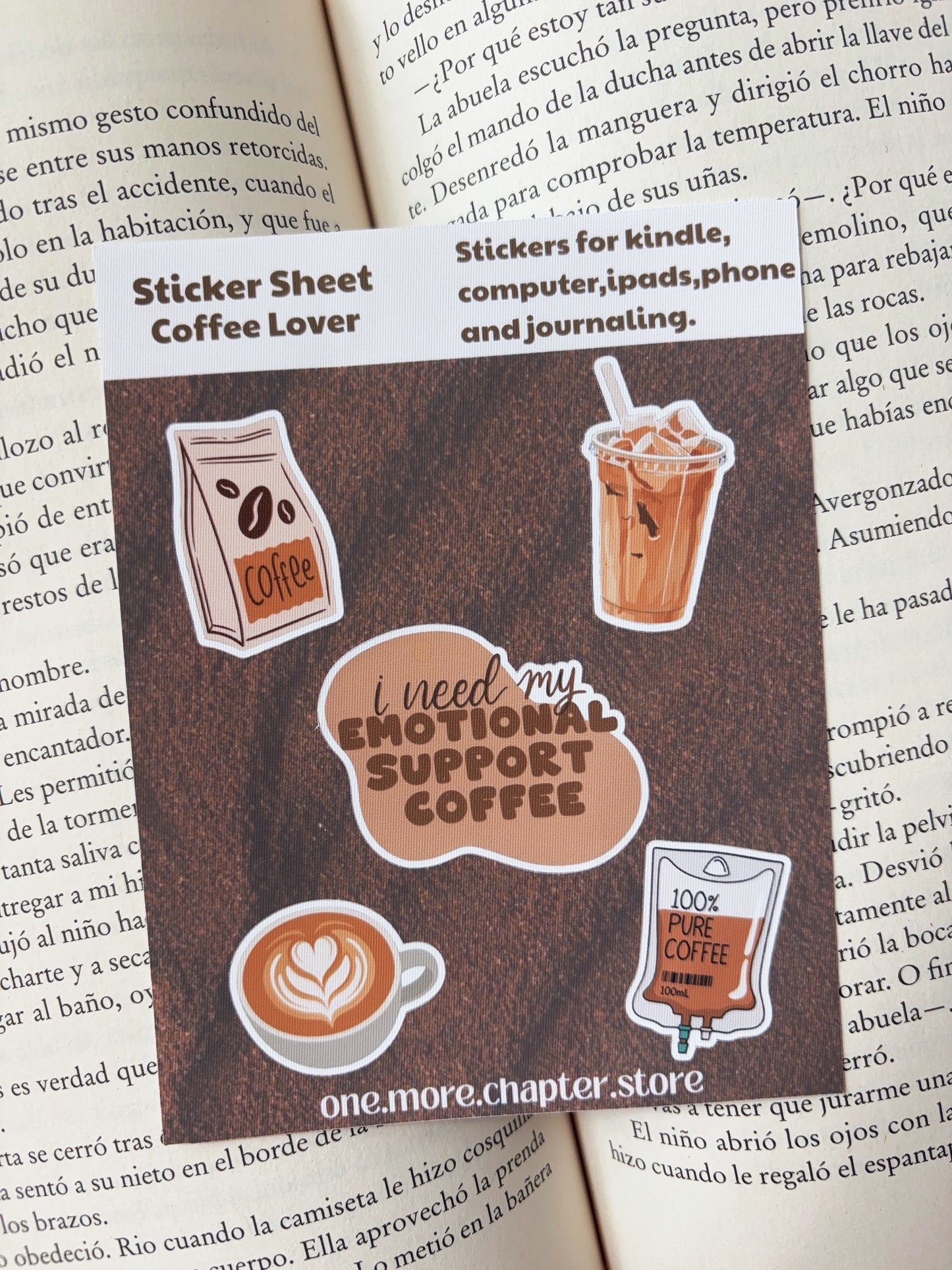 Coffee Lover Sticker Sheet