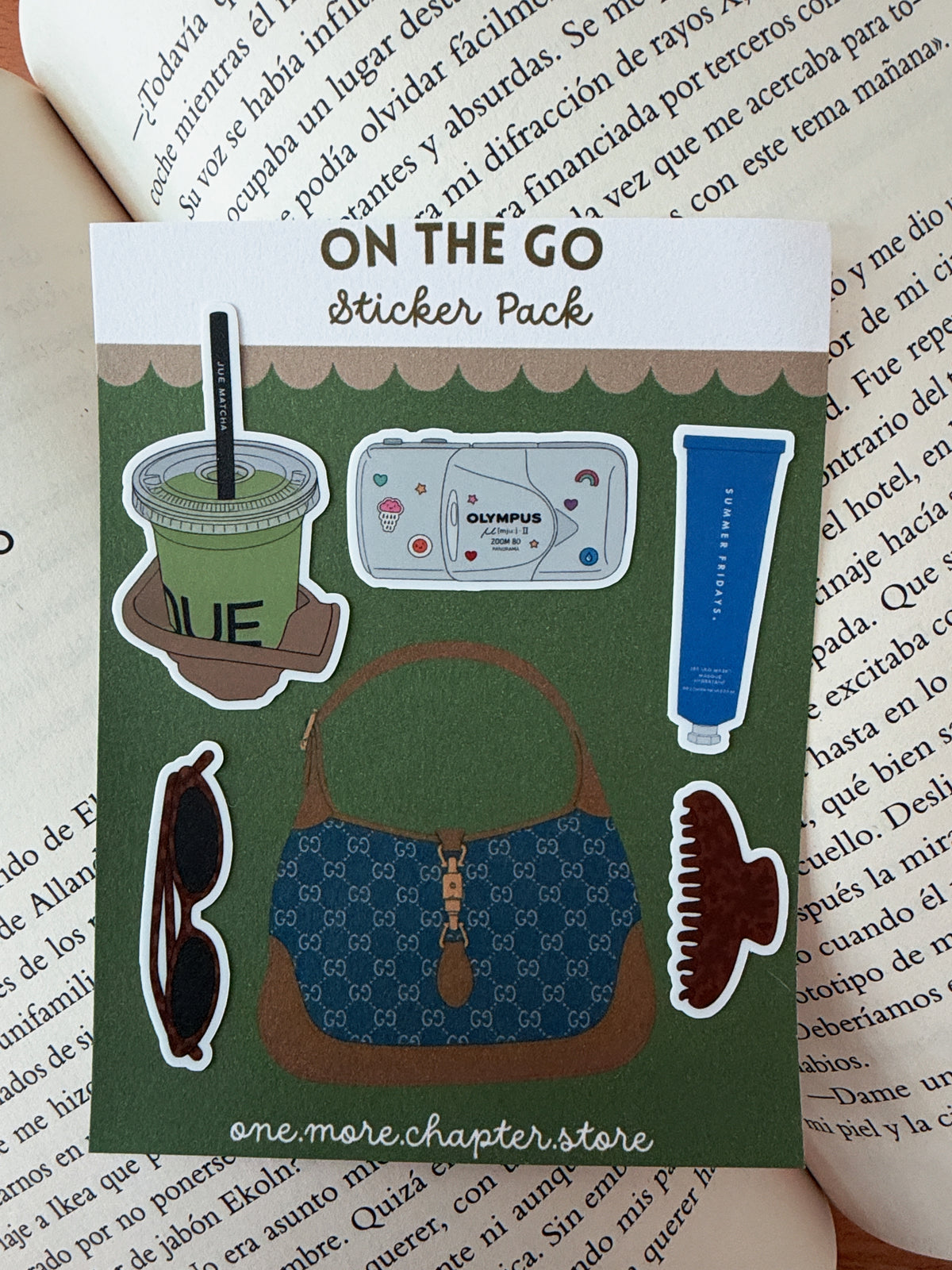 On the go Sticker Sheet