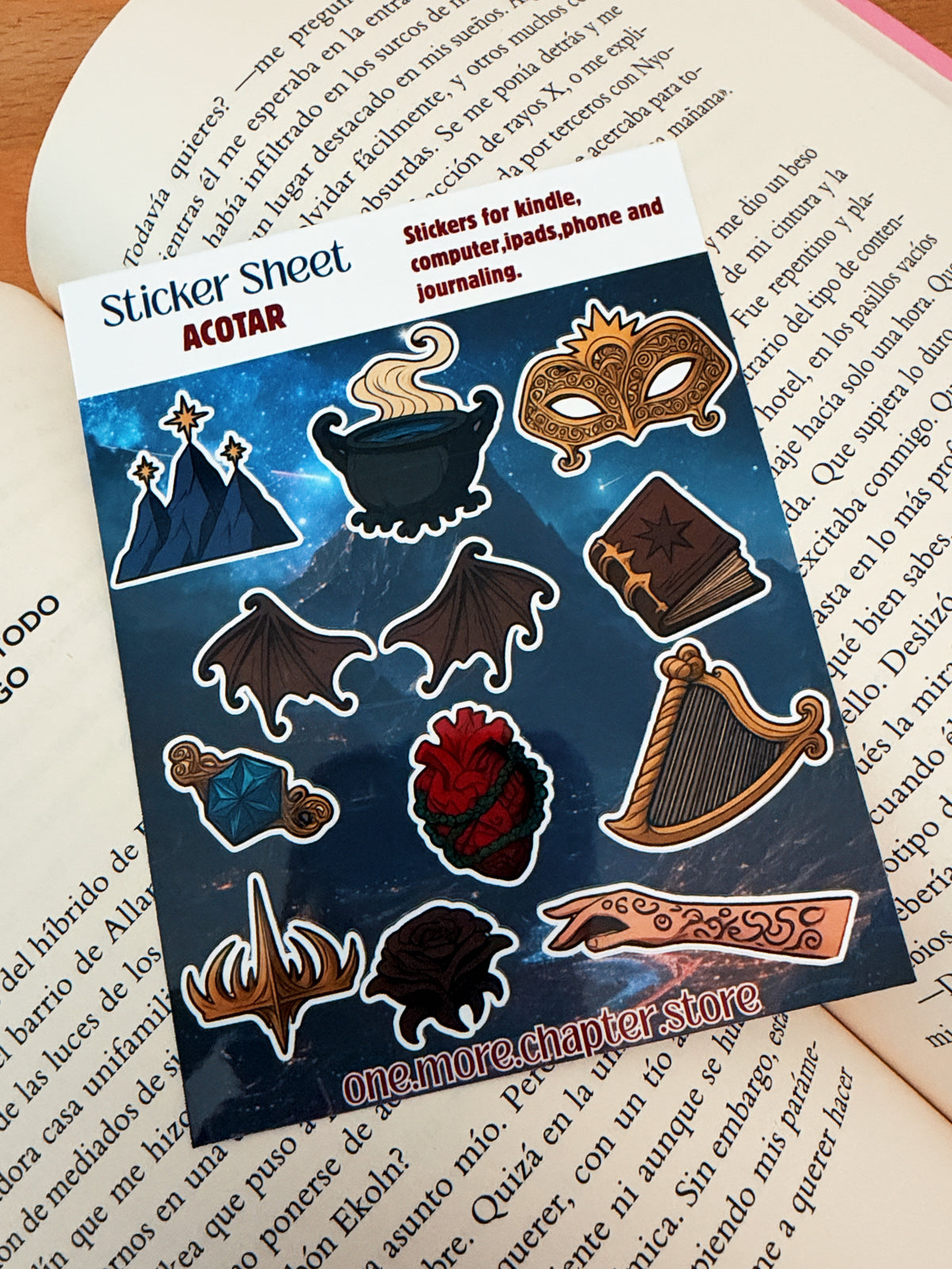 Acotar Sticker Sheet