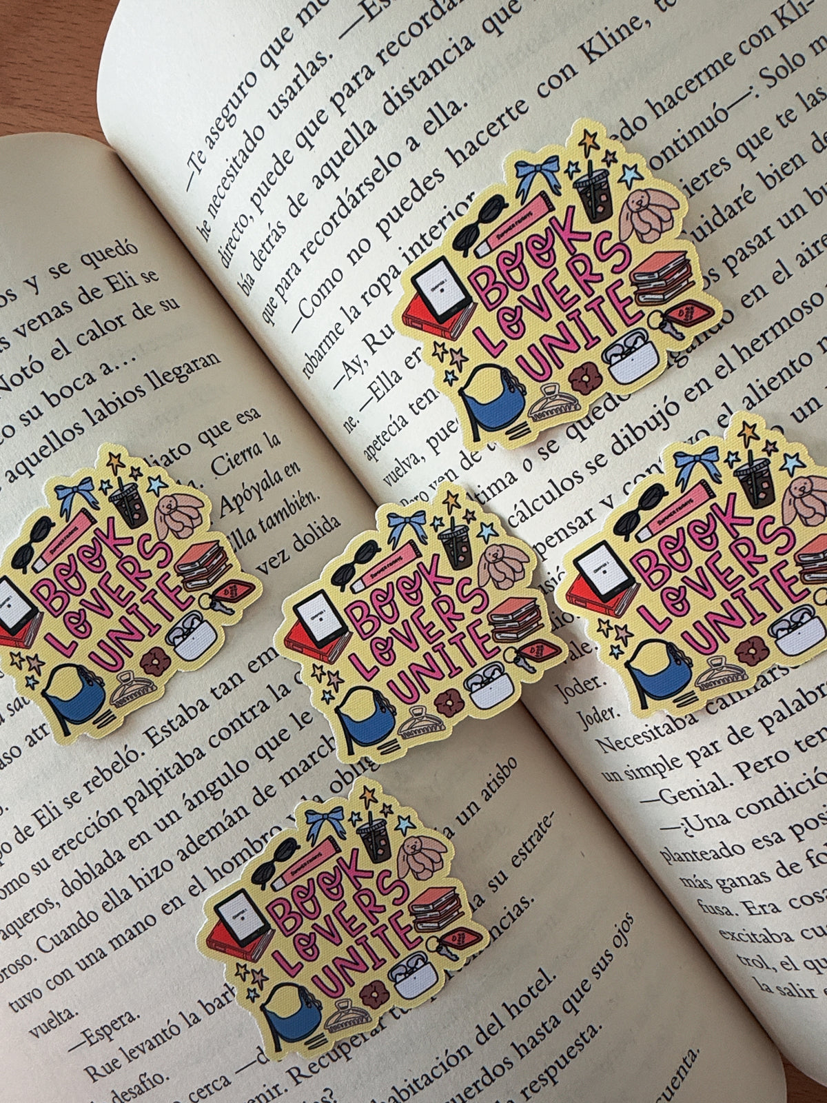 Book lovers unite Sticker