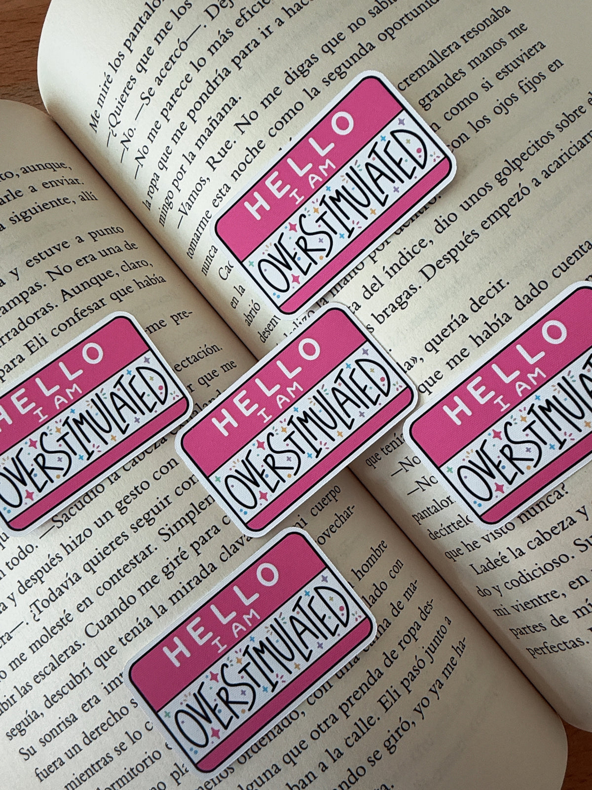 Overstimulated Sticker