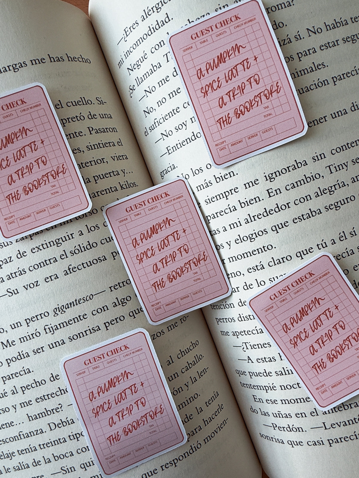 Pumpkin Spice/Bookstore Sticker