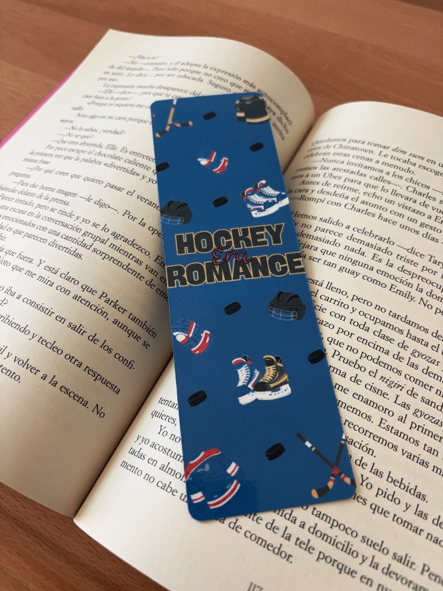 Hockey Romance Era Bookmark