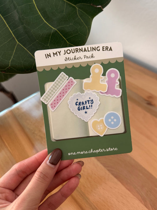 “In My Journaling Era” Sticker Pack