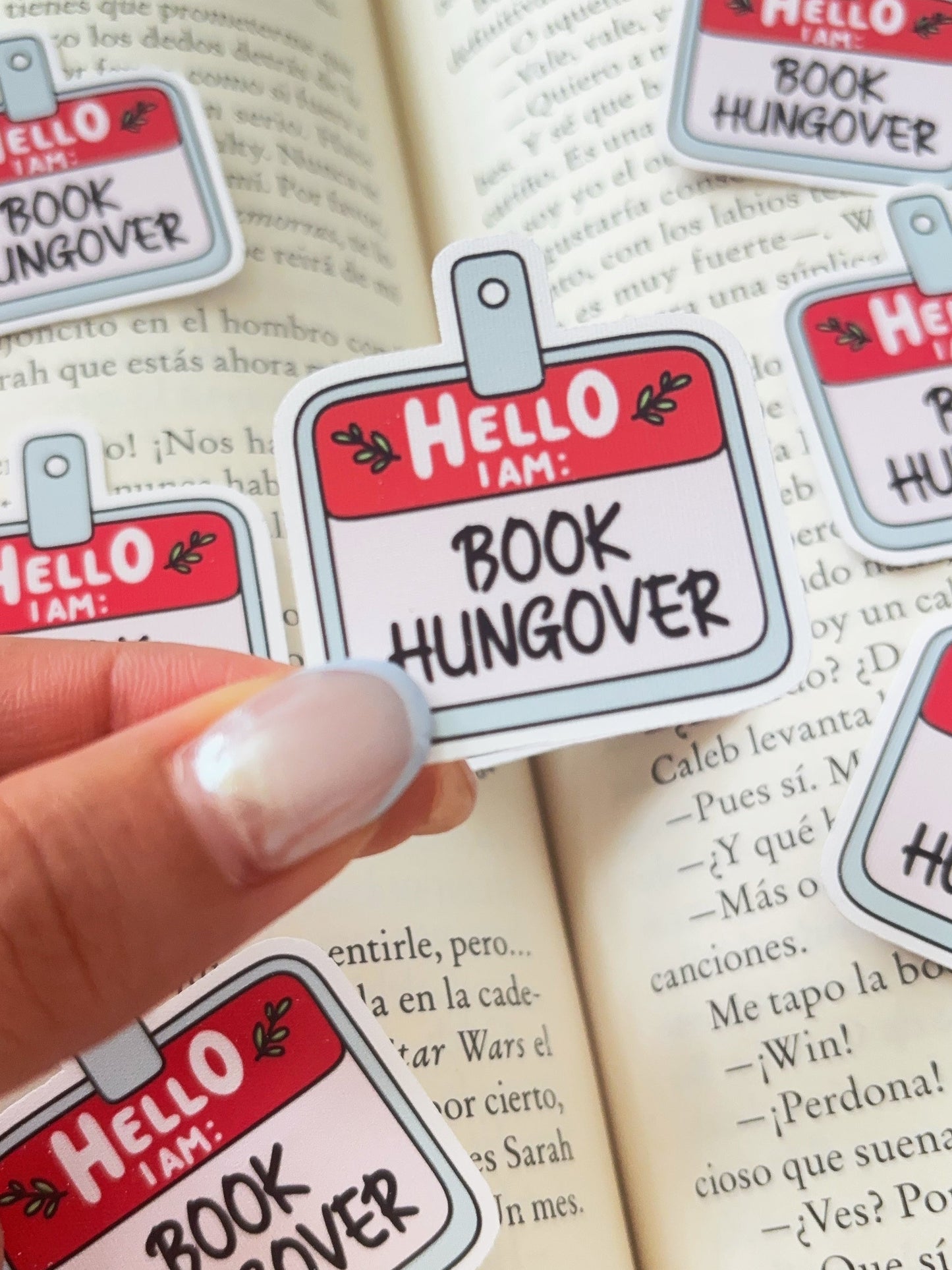 Book Hungover Sticker
