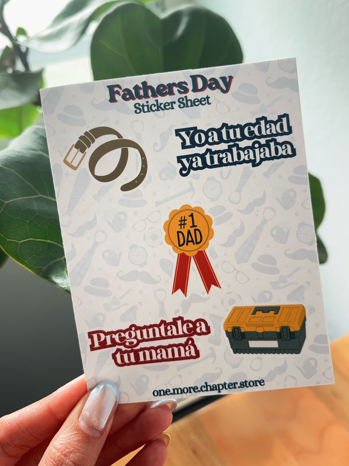 Fathers Day Sticker Sheet