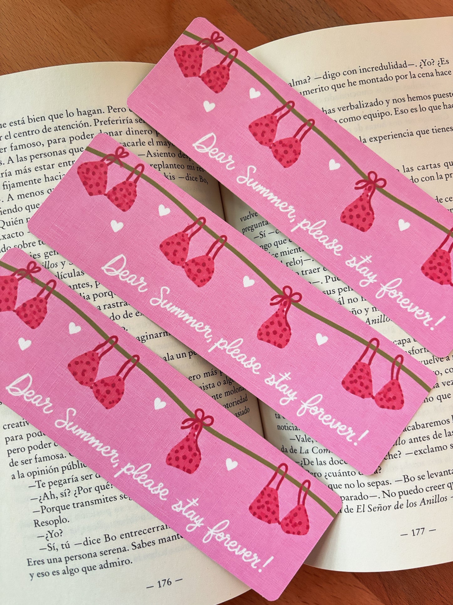 Dear Summer Bookmark