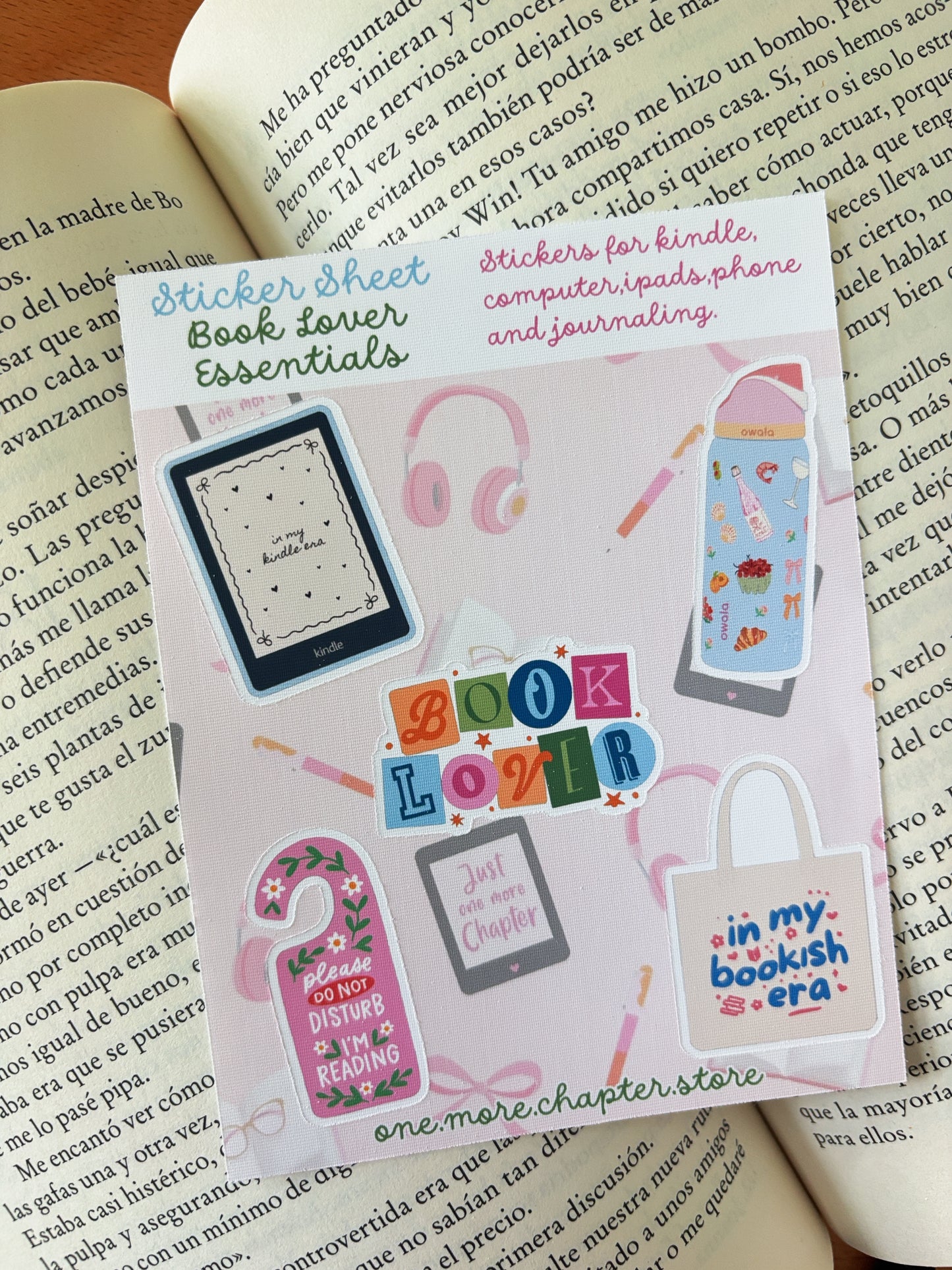 The Reading Essentials Sticker Sheet