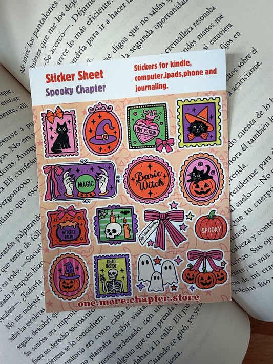 Spooky Chapter Sticker Sheet