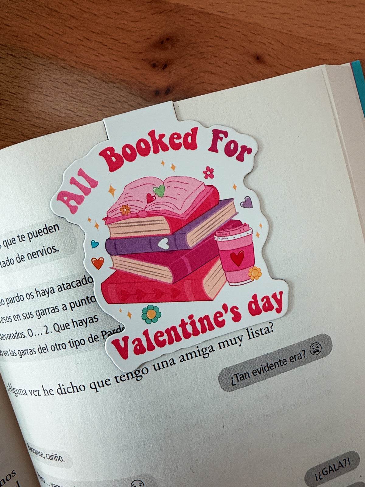 All Booked Magnetic Bookmark