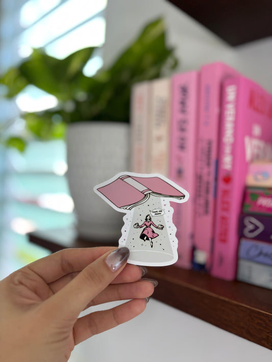 Lost in Chapter Sticker