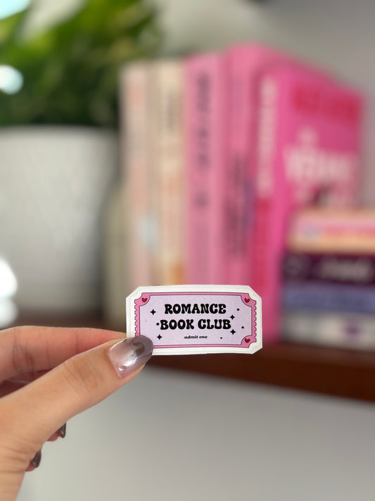 Romance Book Club Sticker